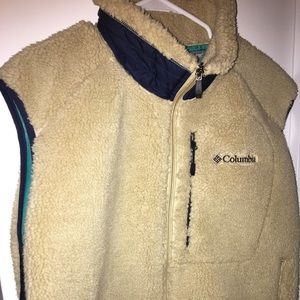 Columbia Omni-wind fleece vest